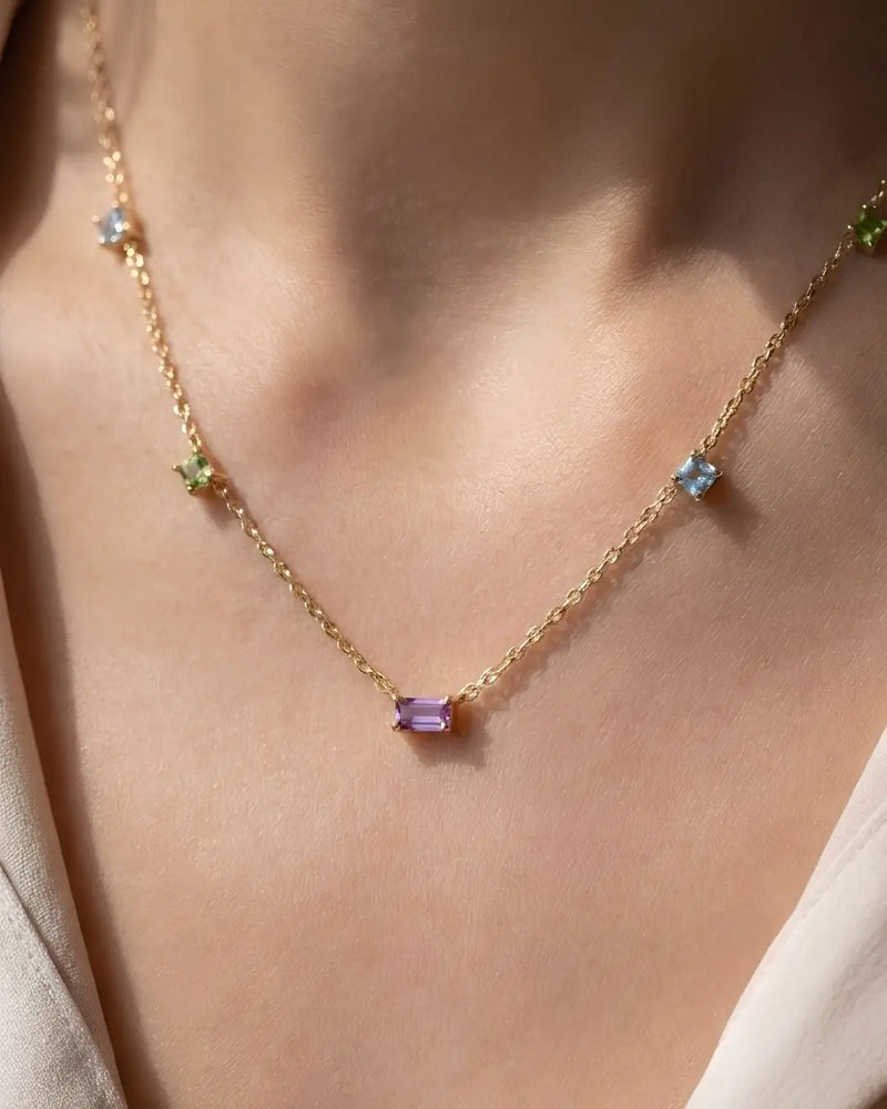 Roaming Birthstone Necklace