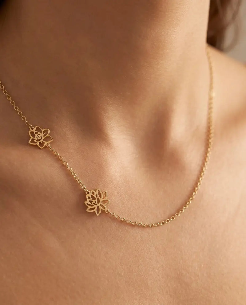 Birth Flower Necklaces
