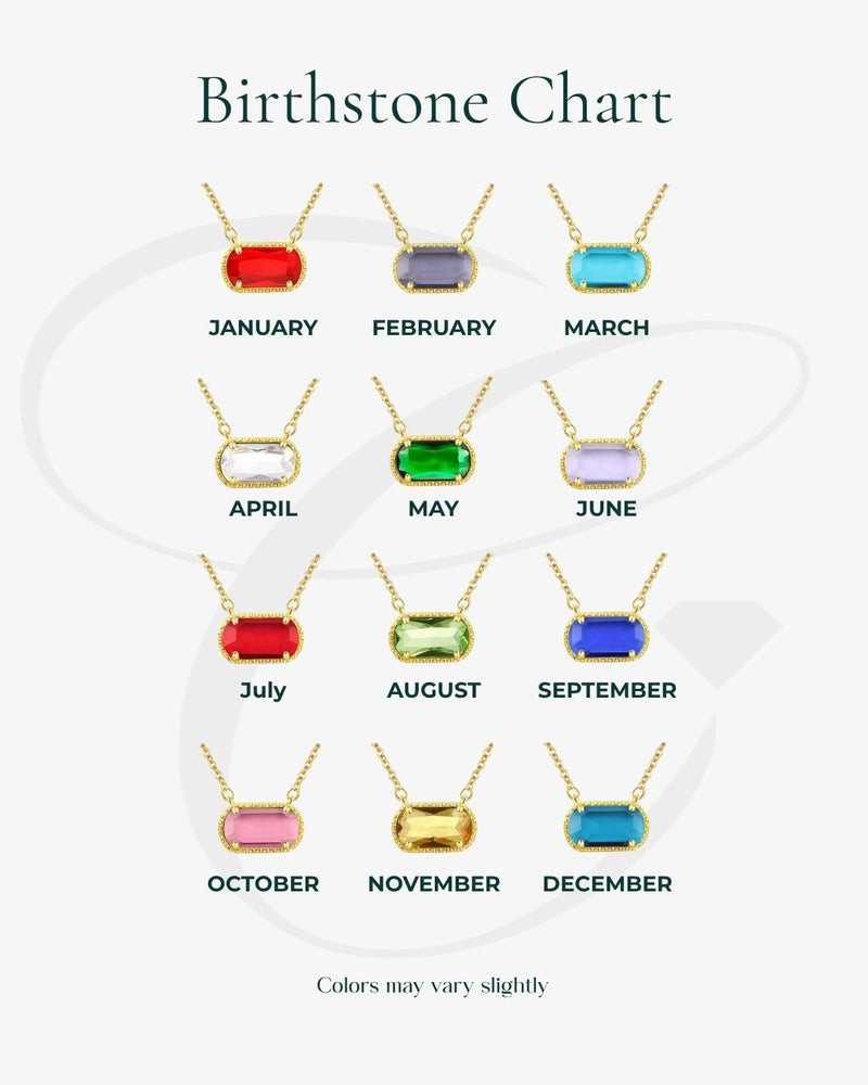 Juliet Birthstone Necklace