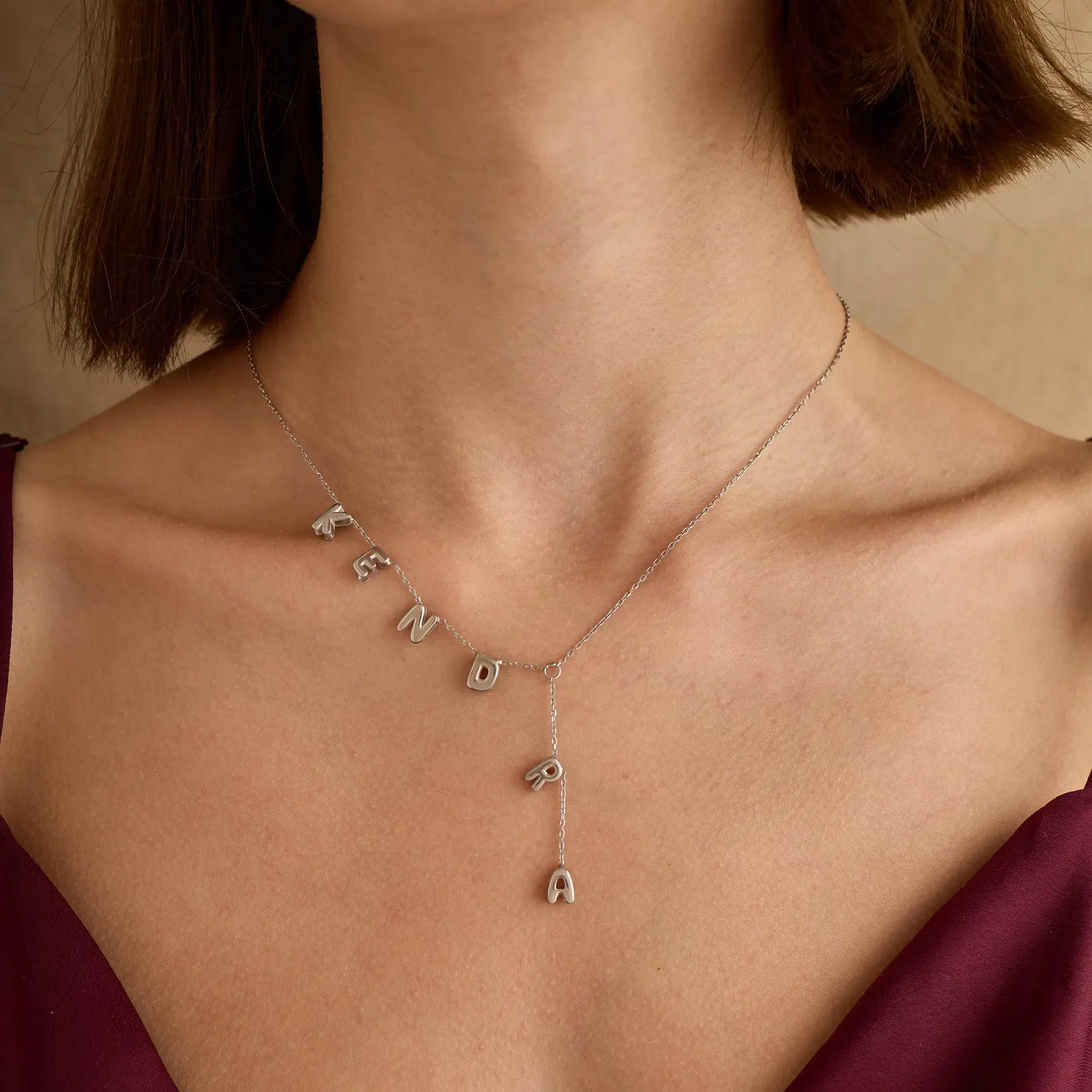 Bubble Drop Name Necklace - CG3861S,CG3862S,CG3863S,CG3864S,CG3865S,CG3866S,CG3867S,CG3868S,CG3869S,CG3870S,CG3871S,CG3872S,CG3873S,CG3874S,CG3875S,CG3876S,CG3877S,CG3878S,CG3879S,CG3880S,CG3881S,CG3882S,CG3883S,CG3884S