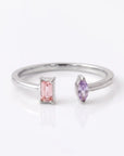 Paired Stone Ring