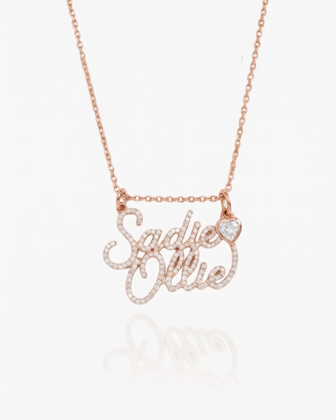 Sweetheart Script Necklace