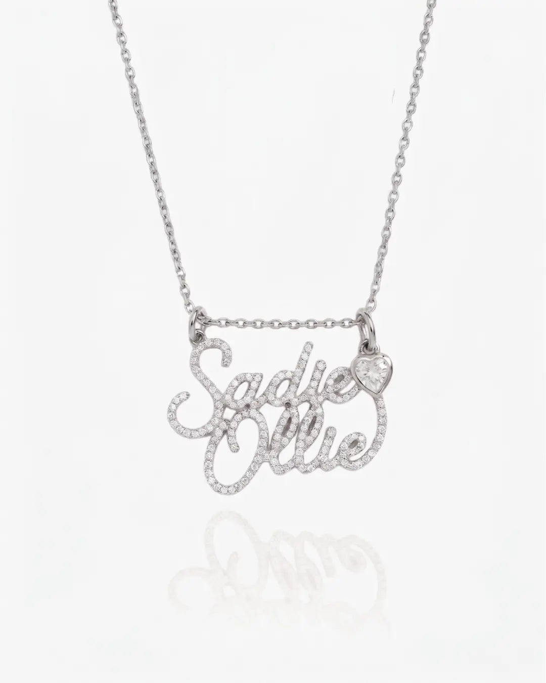 Sweetheart Script Necklace