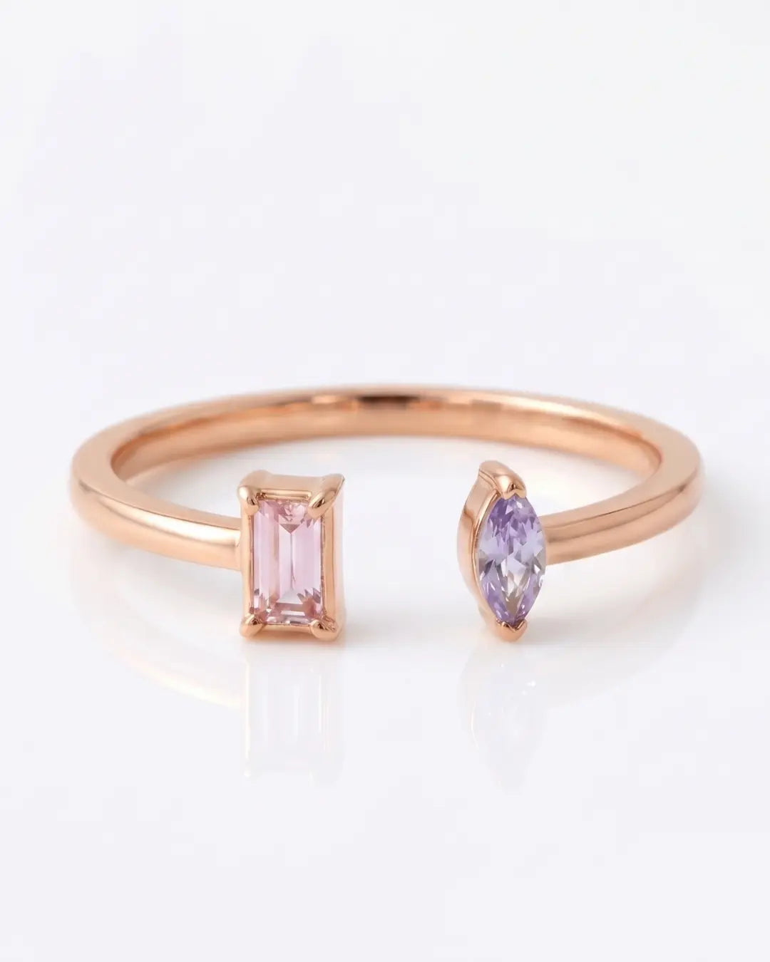Paired Stone Ring