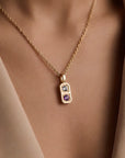 Sutton Tag Necklace