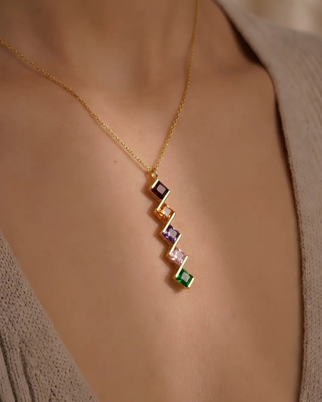 Chapters Birthstone Necklace