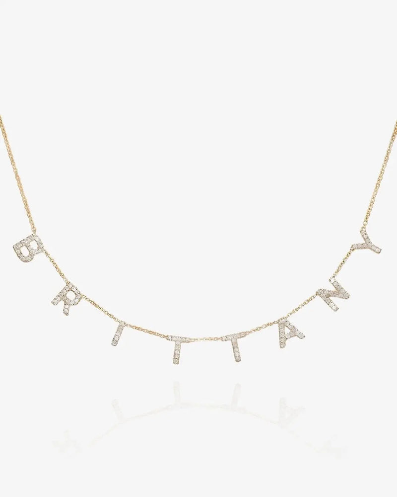 Luxe Letter Name Necklace