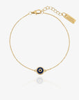 Dainty Evil Eye Charm Bracelet