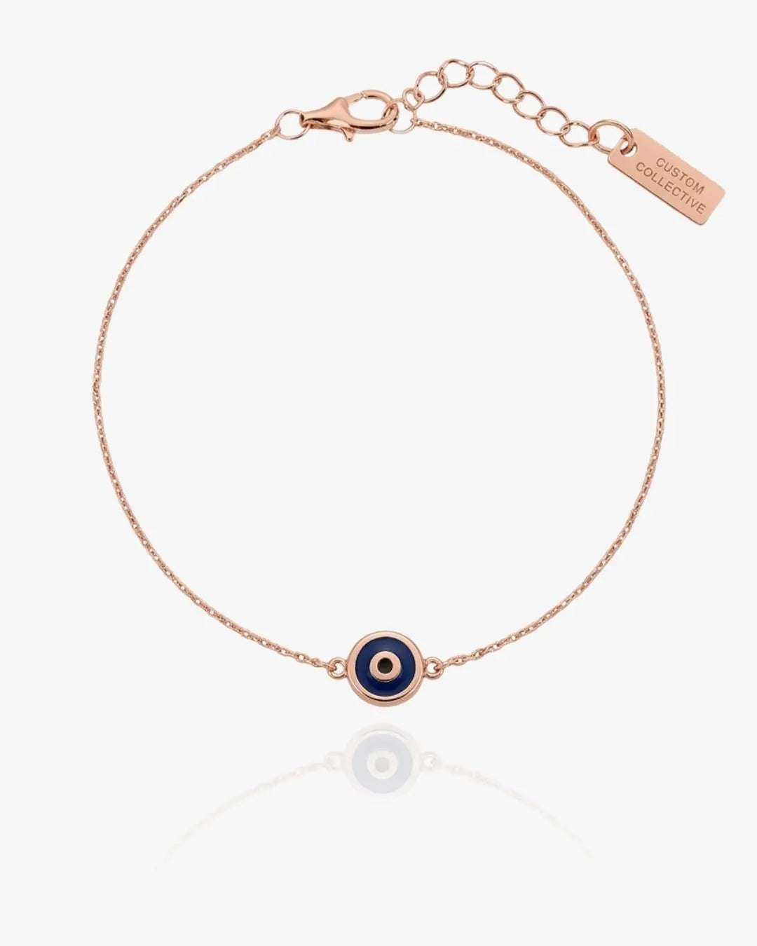 Dainty Evil Eye Charm Bracelet