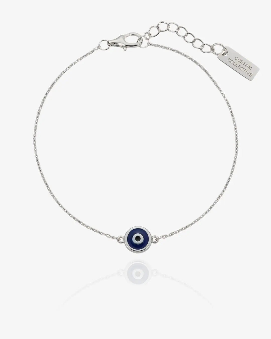 Dainty Evil Eye Charm Bracelet