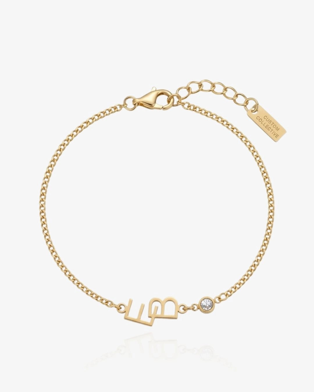 Connected Initials Bracelet - CG4184S,CG4185S,CG4186S,CG4187S,CG4188S,CG4189S