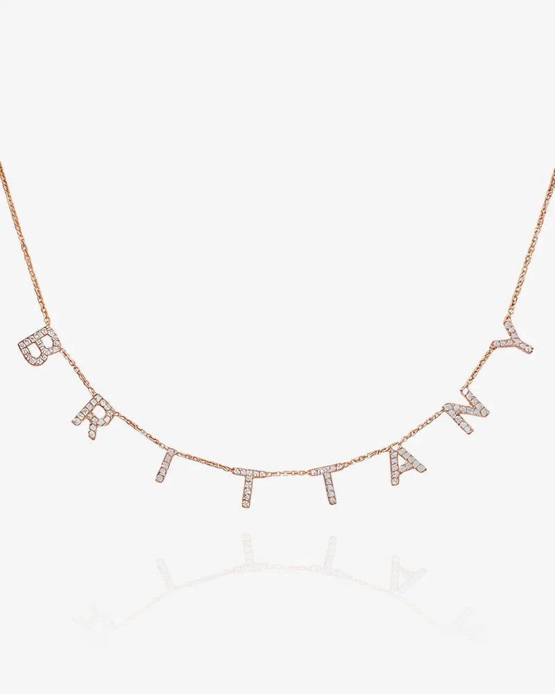 Luxe Letter Name Necklace