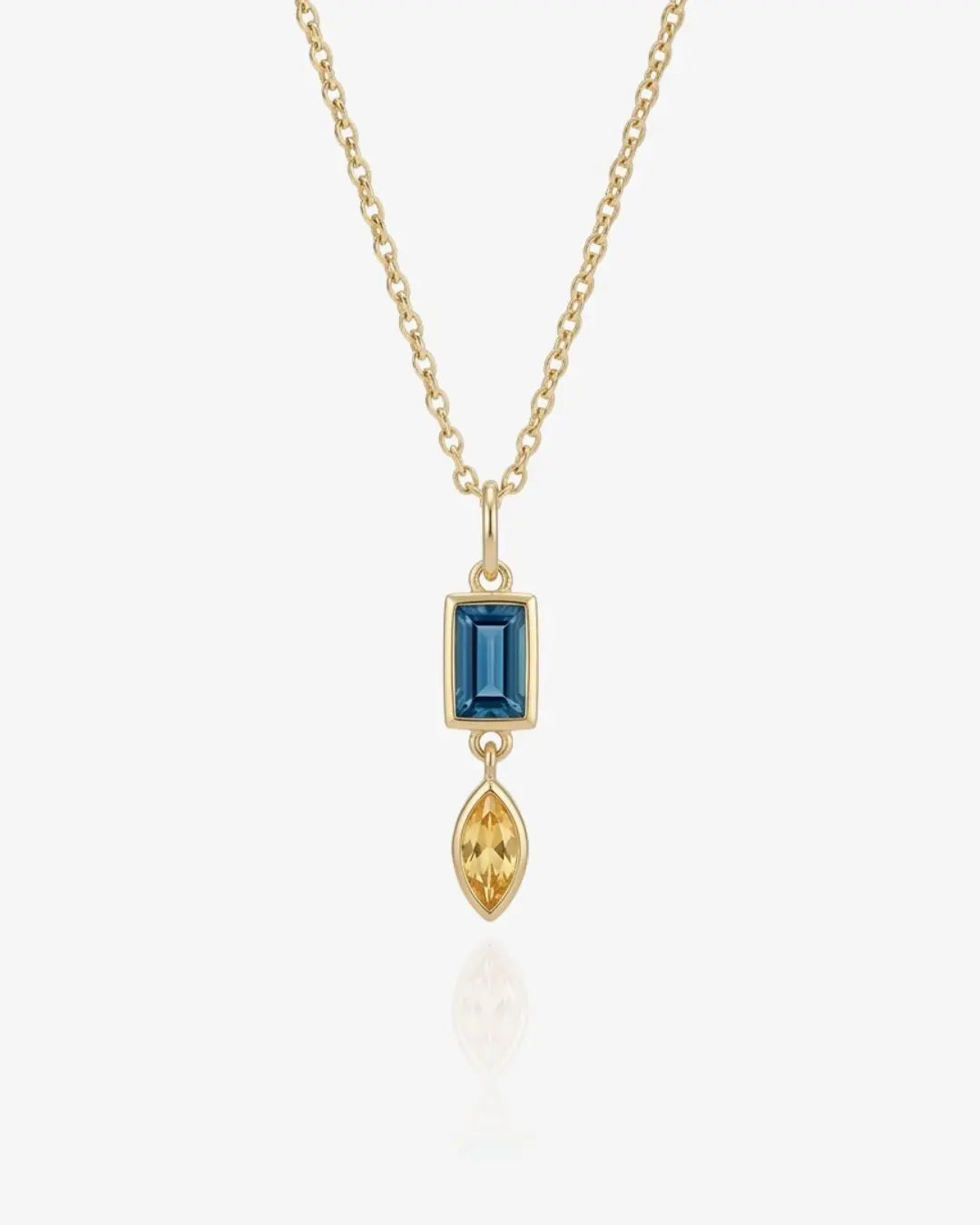 Held Close Drop Necklace
