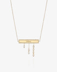 Nameplate Drop Necklace