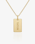 Story Time Tag Necklace