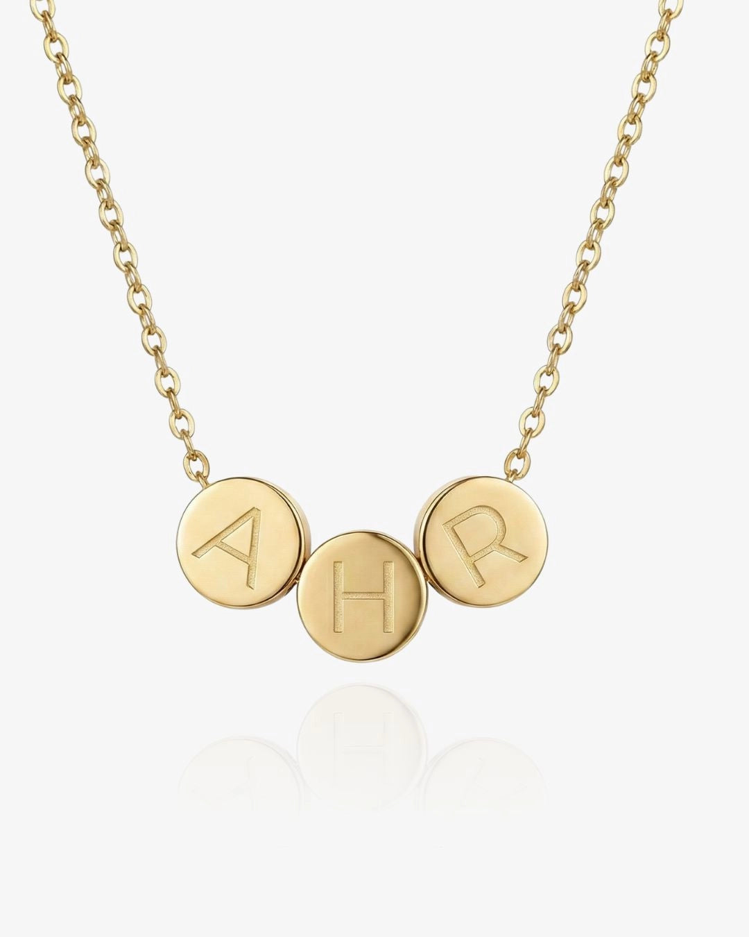 Tiny Circle Initial Necklace - CG2897S,CG2898S,CG2899S,CG2900S,CG2901S,CG2902S,CG2903S,CG2904S,CG2905S,CG2906S,CG2907S,CG2908S,CG2909S,CG2910S,CG2911S