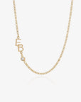 Connected Initials Necklace - CG4208S,CG4209S,CG4210S,CG4211S,CG4212S,CG4213S,CG4214S,CG4215S,CG4216S,CG4217S,CG4218S,CG4219S,CG4220S,CG4221S,CG4222S,CG4223S,CG4224S,CG4225S