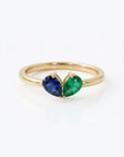 Birthstone Heart Ring