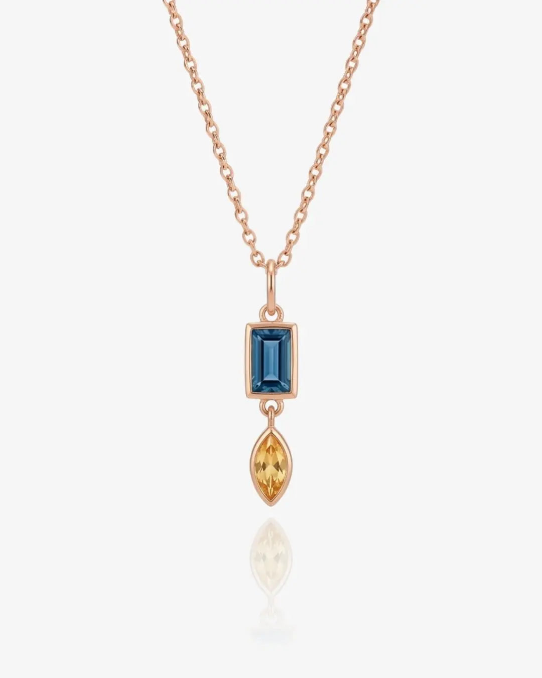 Held Close Drop Necklace