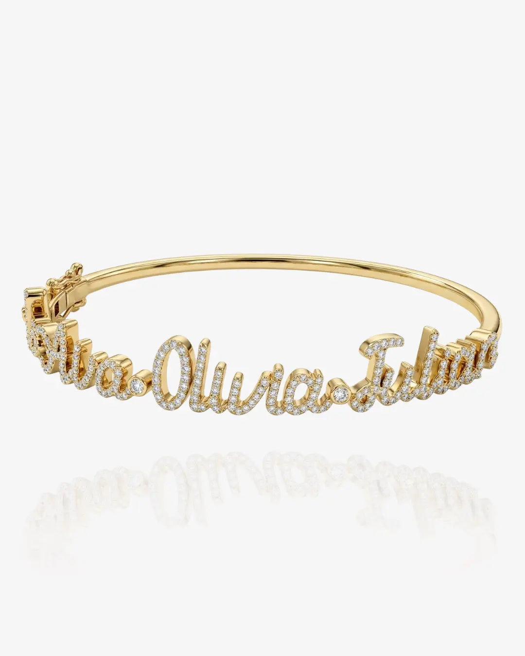 Signature Script Bangle