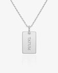 Story Time Tag Necklace