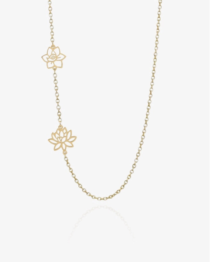 Sideways Garden Bloom Necklace