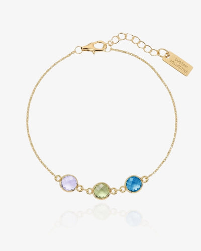 Custom Birthstone Bracelet - CG1040S,CG3645S,CG3646S,CG3647S,CG3648S,CG1046S,CG3649S,CG3650S,CG3651S,CG3652S,CG1052S,CG3653S,CG3654S,CG3655S,CG3656S