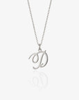 Dainty Initial Script Necklace