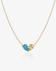 Birthstone Heart Necklace