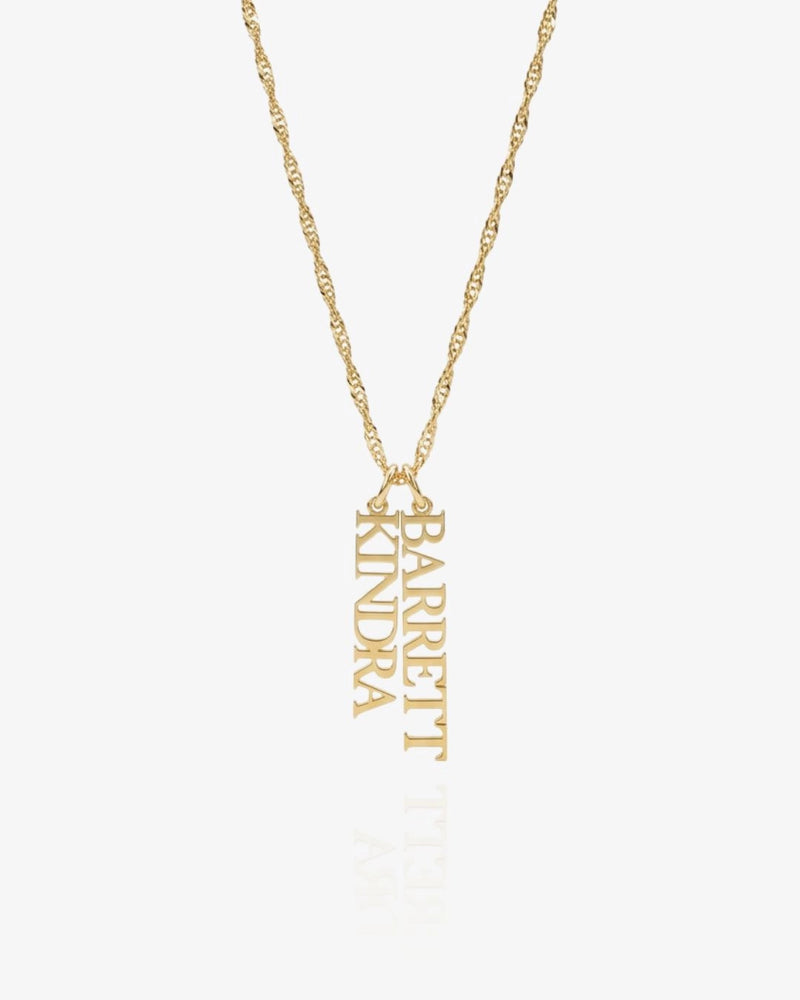 Name Drop Necklace