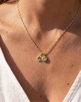 Diamond Initial Birthstone Necklace - CG2937S,CG2938S