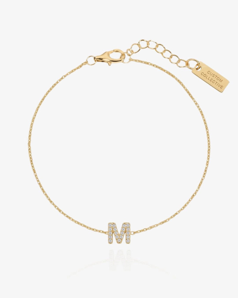 Diamond Initial Bracelet - CG3892S,CG3893S,CG3894S