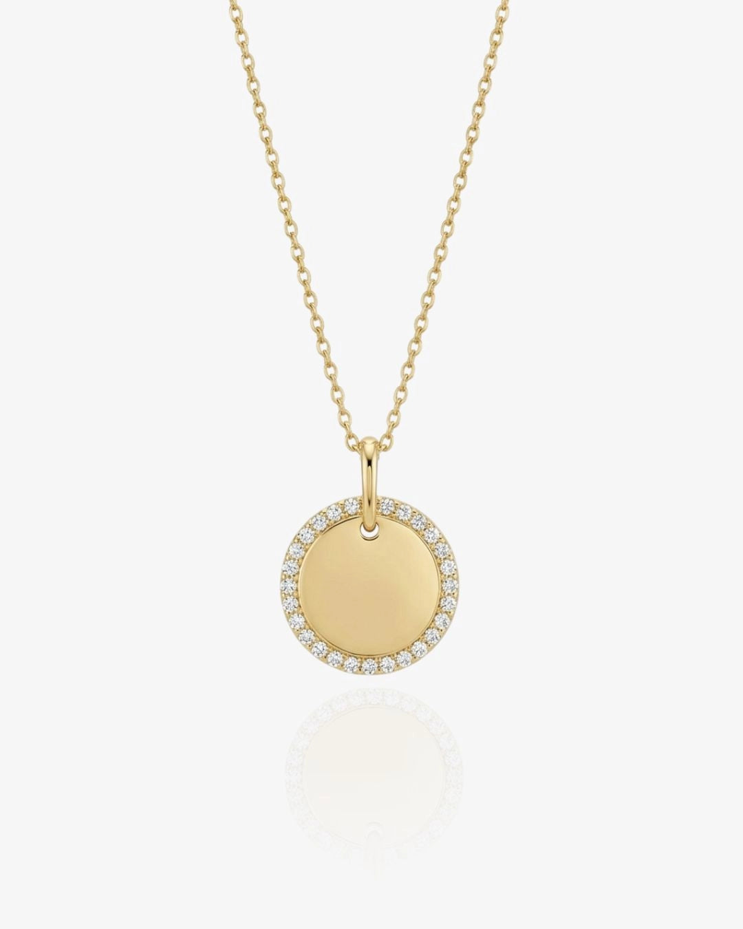 Disc Pendant Necklace - CG3901S,CG3902S,CG3903S