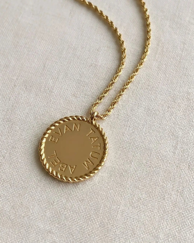 Harlow Disc Necklace