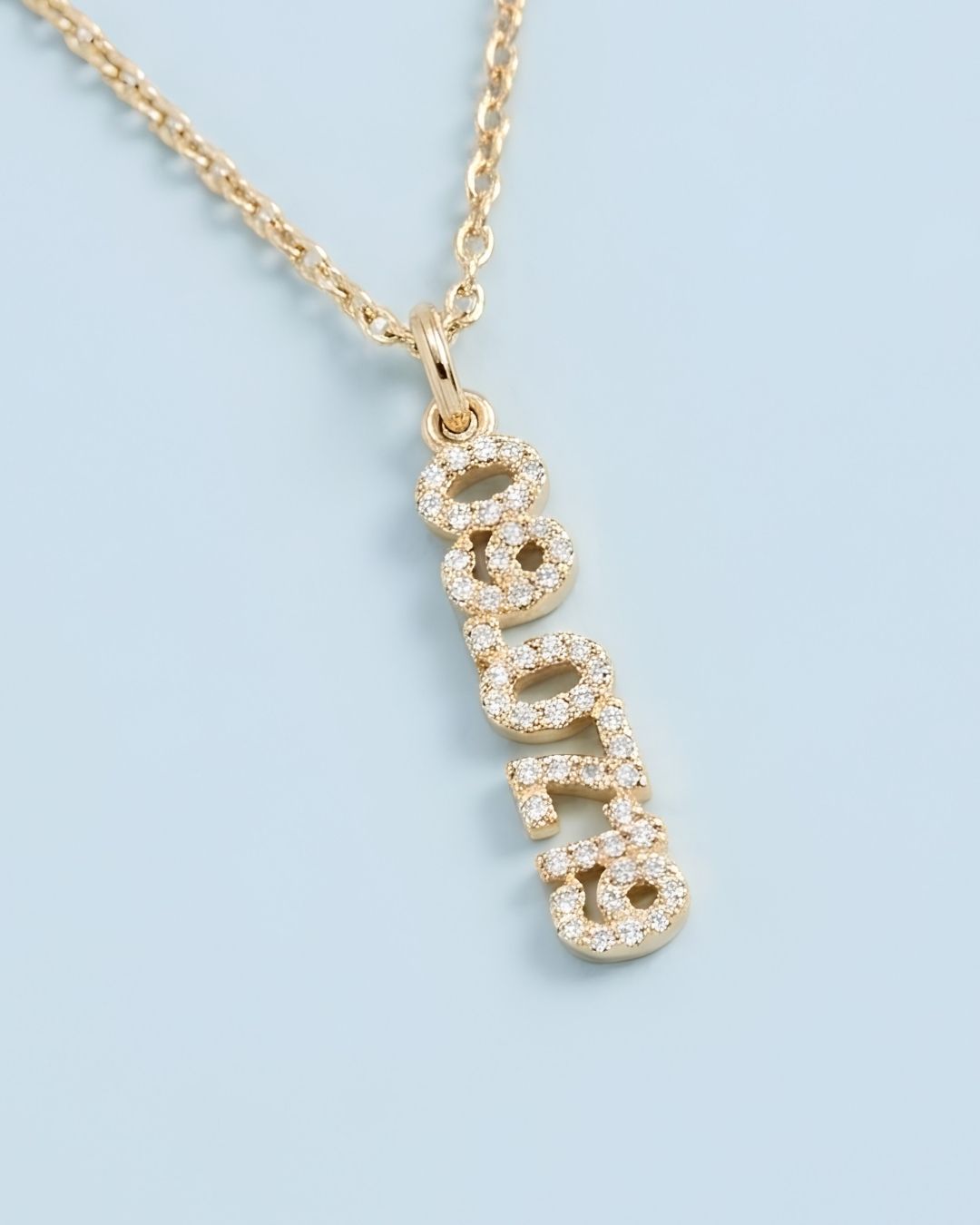 Pavé Date Necklace