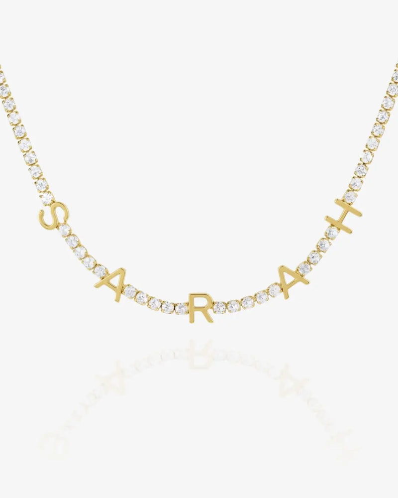 Name Tennis Necklace