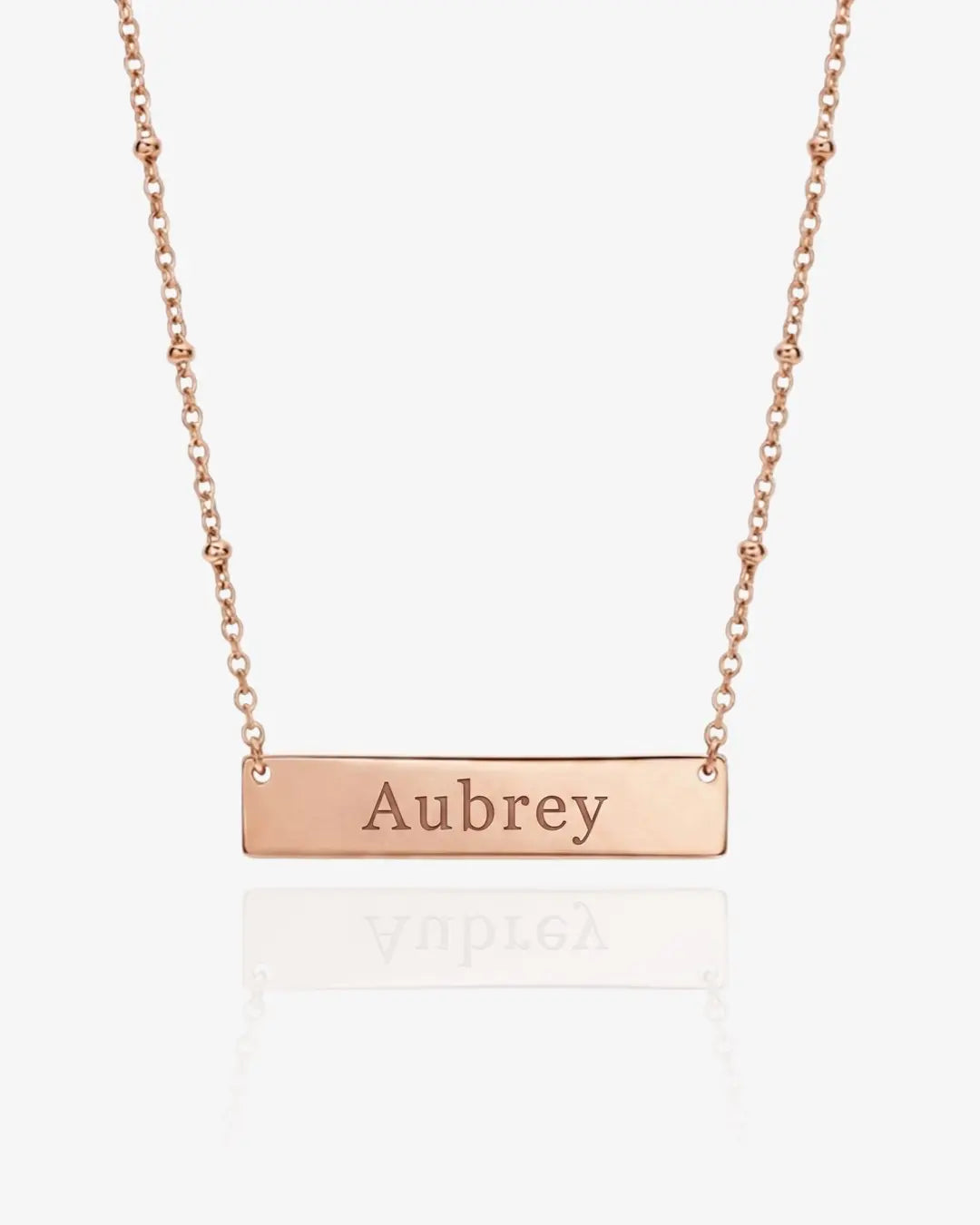 Tiny Bar Necklace