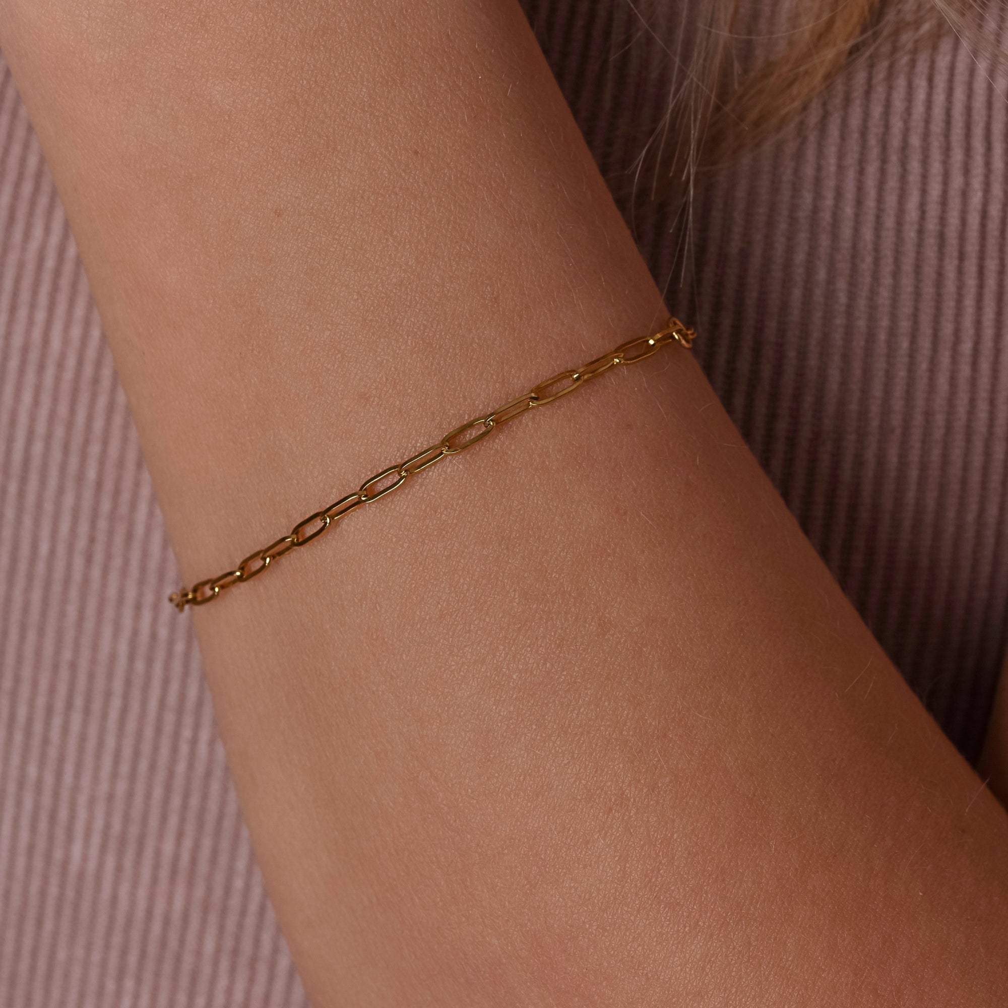 Paperclip Link Bracelet