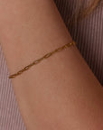 Paperclip Link Bracelet