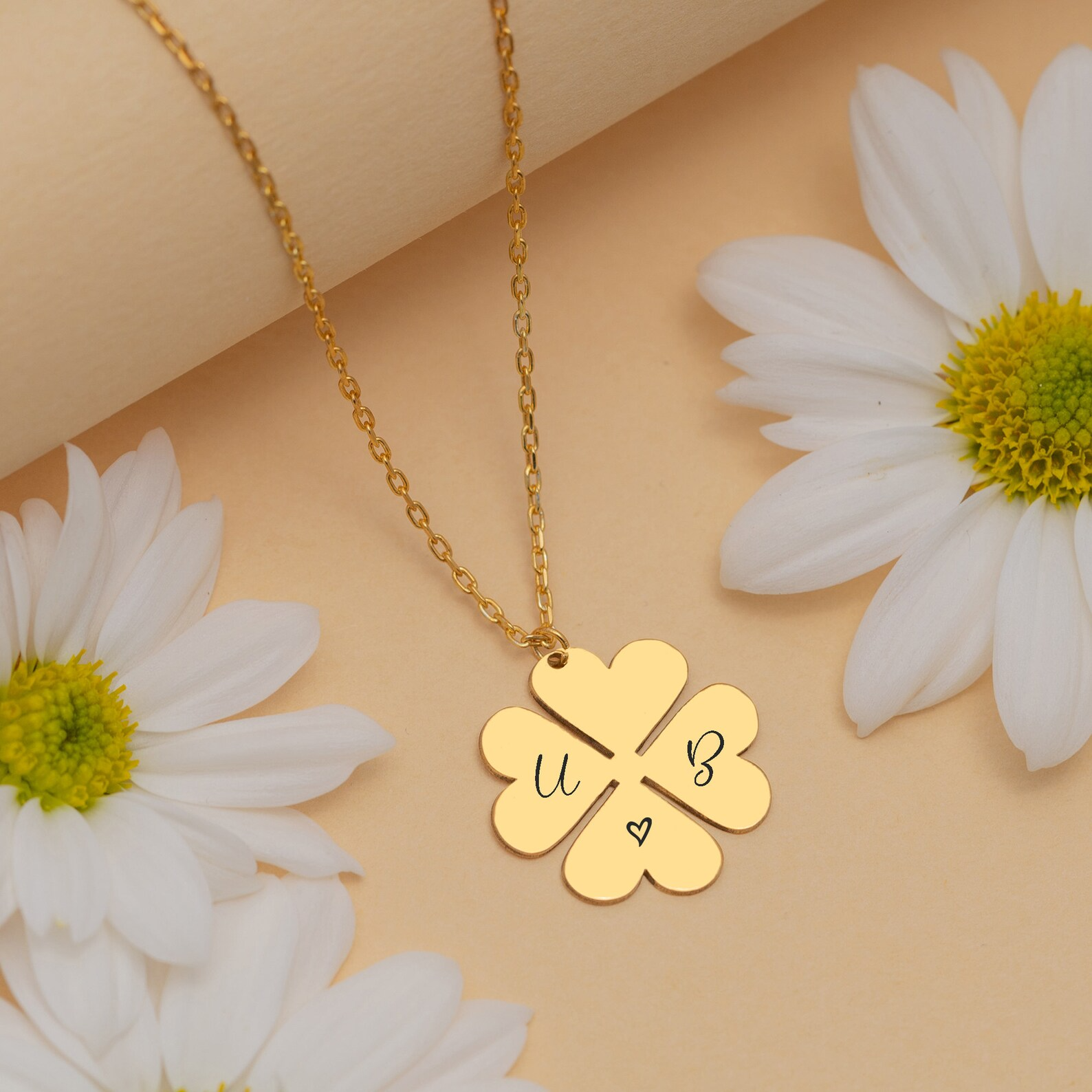Clover Name Necklace - CG4000S,CG4001S,CG4002S