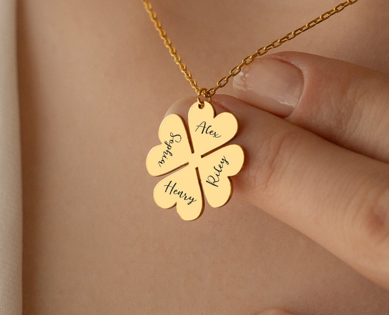 Clover Name Necklace - CG4000S,CG4001S,CG4002S