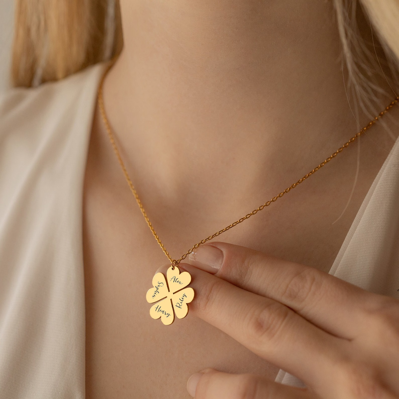 Clover Name Necklace - CG4000S,CG4001S,CG4002S