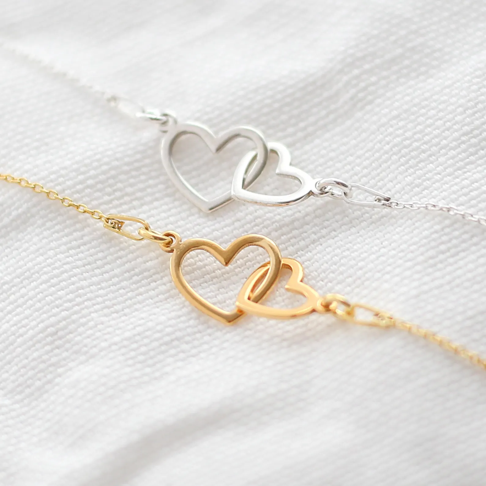Interlocking Heart Bracelet - CG3949S,CG3950S,CG3951S
