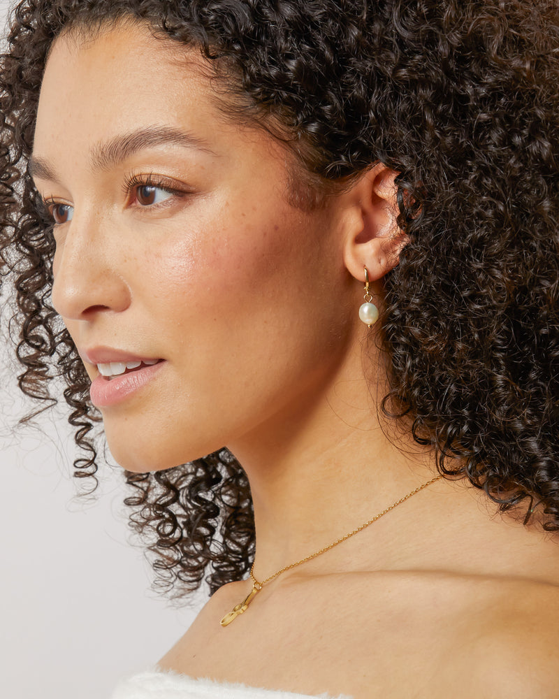 Pearl Dangle Earrings - CG3047S,CG4350S