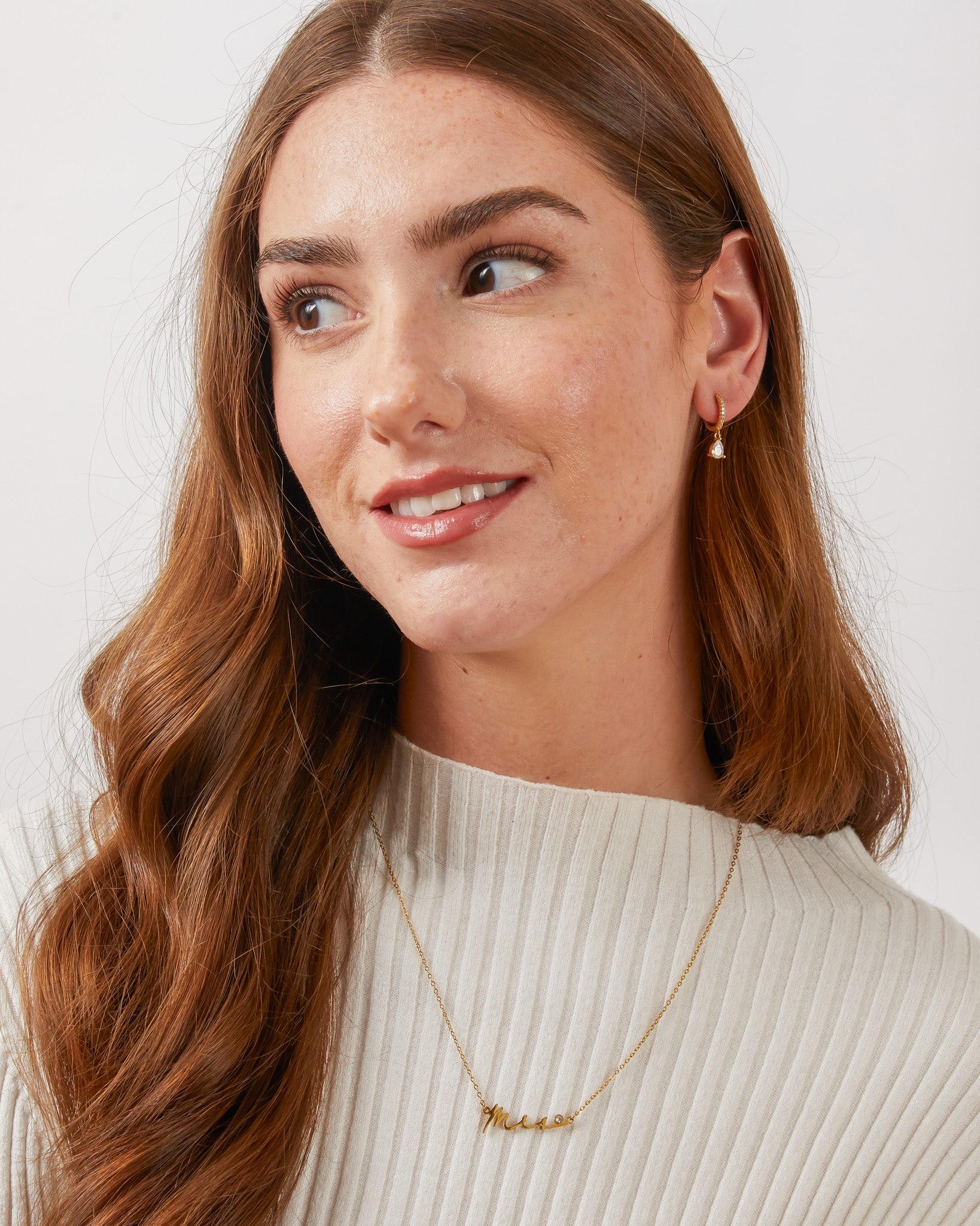Dangle Drop Diamond Earrings
