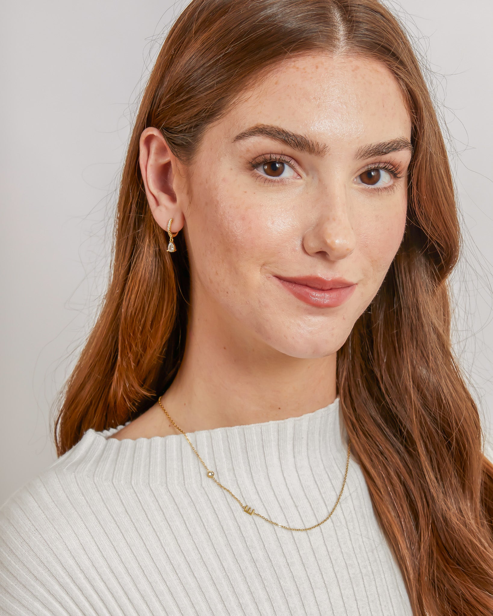 Dangle Drop Diamond Earrings