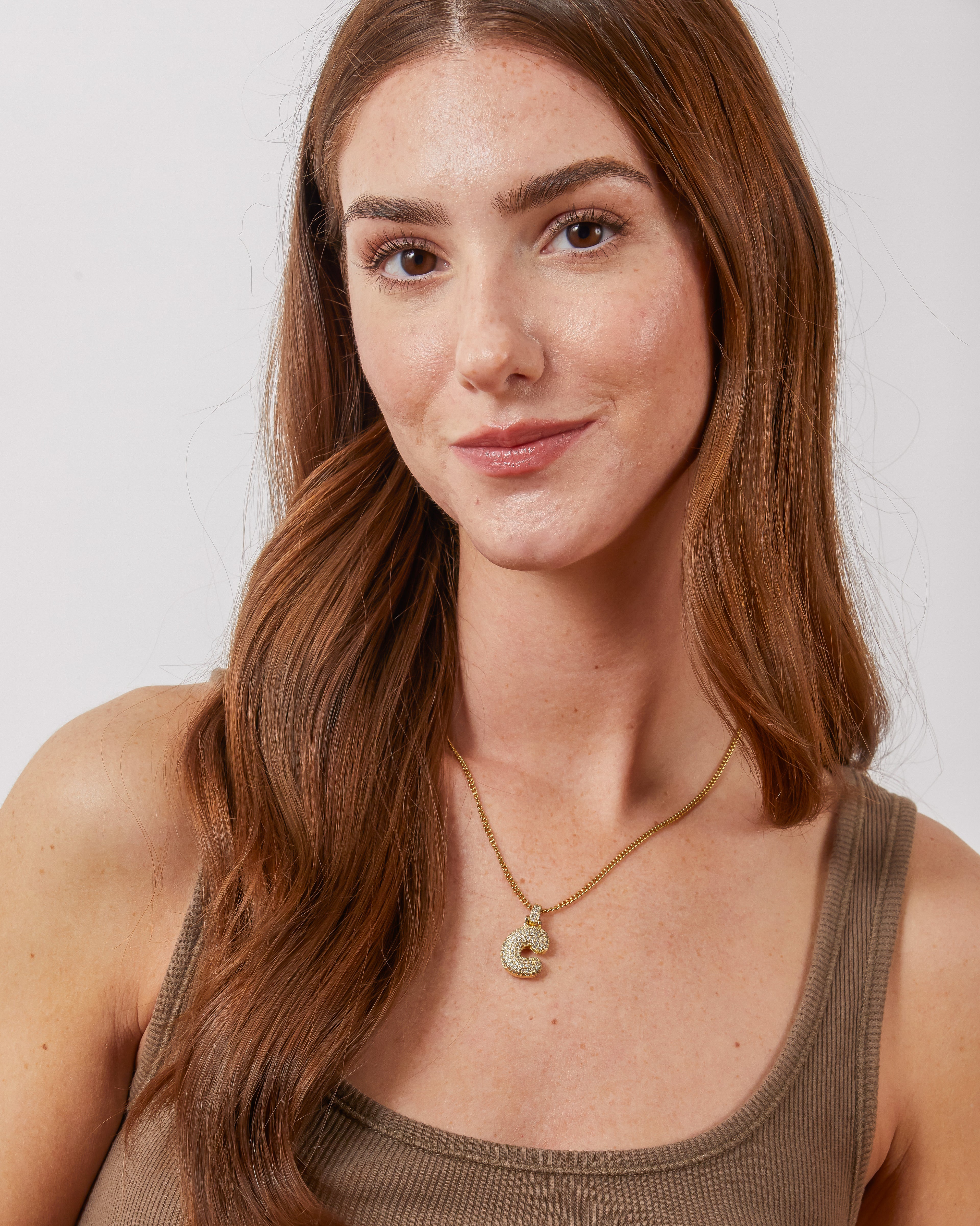 Initial Bubble Necklace - CG3129S