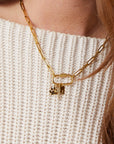 Build Your Own - Personalized Charm Necklace with Carabiner