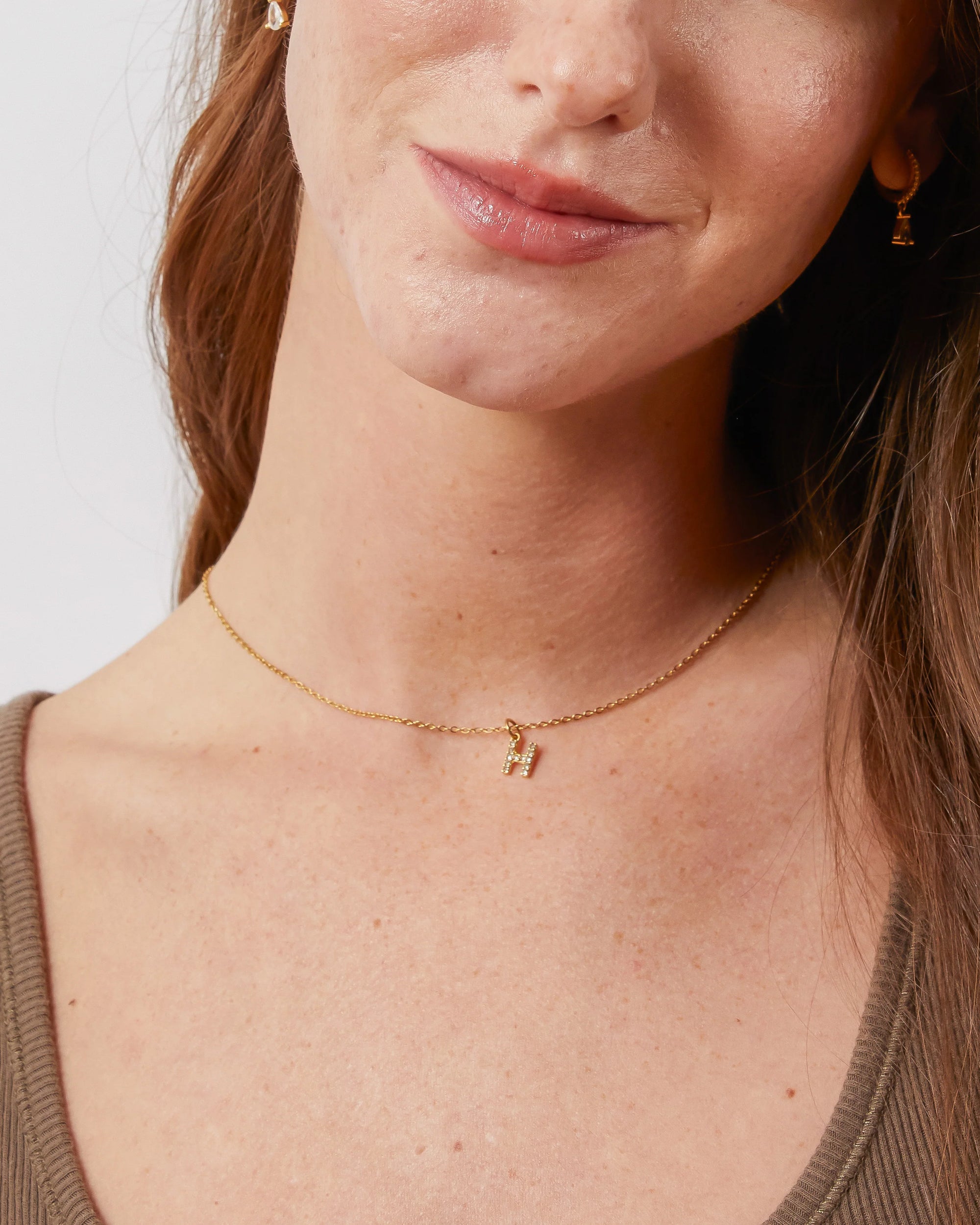 Dainty Initial Necklace