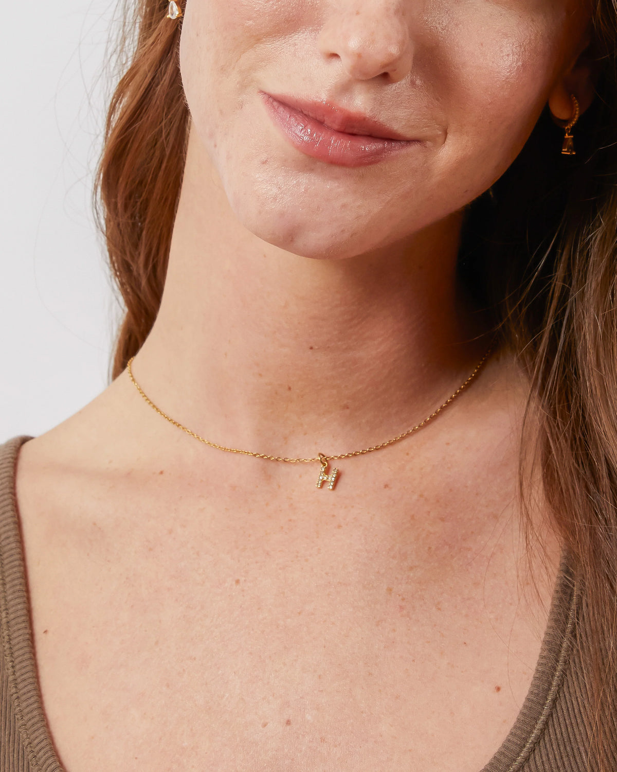 Dainty Initial Necklace